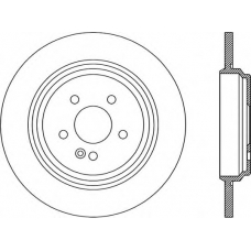 BDR1934.10 OPEN PARTS Тормозной диск