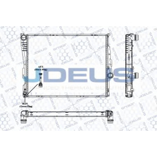 RA0050760 JDEUS Радиатор, охлаждение двигателя