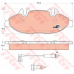 GDB1600 TRW Комплект тормозных колодок, дисковый тормоз