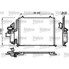 817061 VALEO Конденсатор, кондиционер