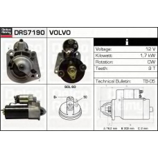 DRS7190 DELCO REMY Стартер