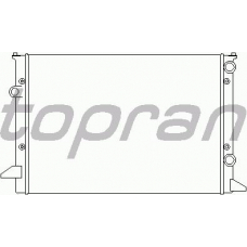 110 176 TOPRAN Радиатор, охлаждение двигателя