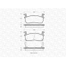 363702160502 MAGNETI MARELLI Комплект тормозных колодок, дисковый тормоз