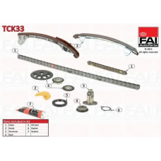 TCK33 FAI AutoParts Комплект цели привода распредвала