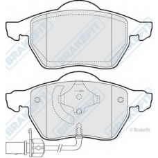 PD3015 APEC Комплект тормозных колодок, дисковый тормоз