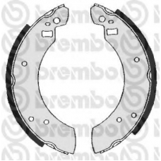 S 24 502 BREMBO Комплект тормозных колодок