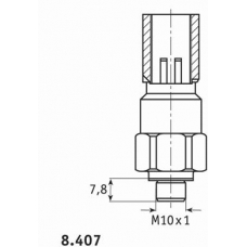 8.407.04 BEHR Датчик давления масла, рулевой механизм с усилител