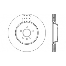 BDR2618.20 OPEN PARTS Тормозной диск