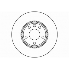 MDC1608 MINTEX Тормозной диск