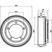 MBD058 MINTEX Тормозной барабан