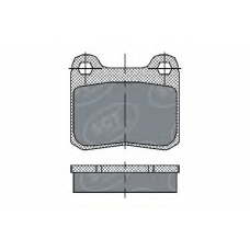 SP 200 PR SCT Комплект тормозных колодок, дисковый тормоз