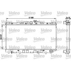 731095 VALEO Радиатор, охлаждение двигателя