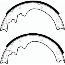 T0611208 RAMEDER Комплект тормозных колодок