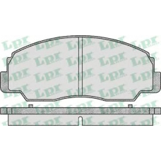05P381 LPR Комплект тормозных колодок, дисковый тормоз
