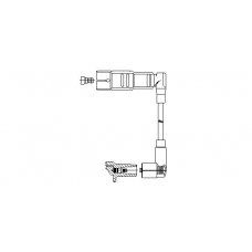 175/50 BREMI Провод зажигания