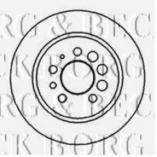 BBD4862 BORG & BECK Тормозной диск