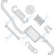 KIT979 APEC Комплектующие, тормозная колодка
