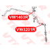 VW3201R VTR Втулка тяги стабилизатора передней подвески, верхняя