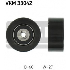 VKM 33042 SKF Натяжной ролик, поликлиновой  ремень