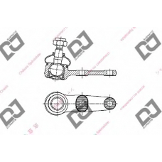 DB1063 DJ PARTS Несущий / направляющий шарнир