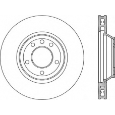 BDR2299.20 OPEN PARTS Тормозной диск