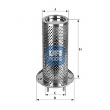 27.104.00 UFI Воздушный фильтр