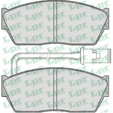 05P308 LPR Комплект тормозных колодок, дисковый тормоз