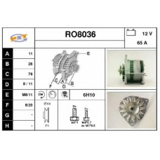 RO8036 SNRA Генератор