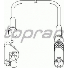 500 983 TOPRAN Датчик, частота вращения колеса