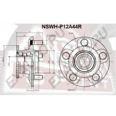 NSWH-P12A44R ASVA Ступица колеса