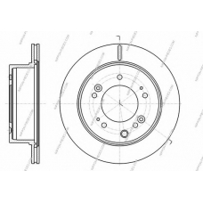 K331A09 NPS Тормозной диск