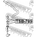 TSB-789 FEBEST Подвеска, стойка вала