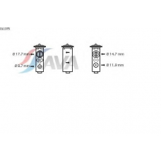 OL1375 AVA Расширительный клапан, кондиционер