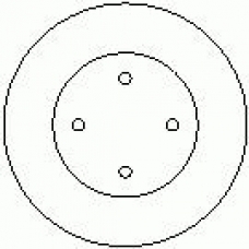 6261 00 KAWE Тормозной диск