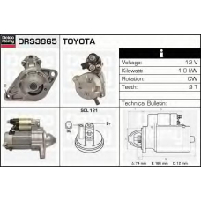 DRS3865 DELCO REMY Стартер