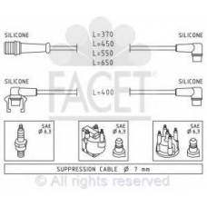 4.8541 FACET Ккомплект проводов зажигания