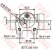 BWC148 TRW Колесный тормозной цилиндр