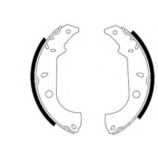 8DB 355 003-151 HELLA Комплект тормозных колодок