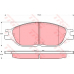 GDB4138 TRW Комплект тормозных колодок, дисковый тормоз