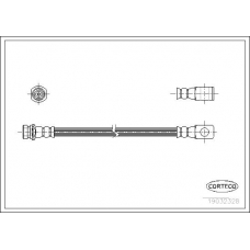 19032328 CORTECO Тормозной шланг