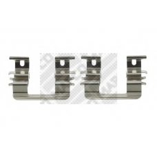 9317 MAPCO Комплектующие, колодки дискового тормоза