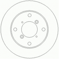 D2233 ROULUNDS Тормозной диск