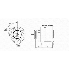 943356512010 MAGNETI MARELLI Генератор