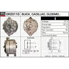 DRZ0110 DELCO REMY Генератор