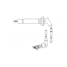 754F102 BREMI Провод зажигания