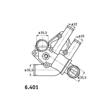 C.557.80 BEHR Термостат, охлаждающая жидкость