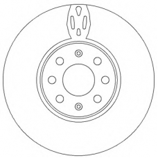 562297BC BENDIX Тормозной диск