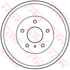 DB4290 TRW Тормозной барабан