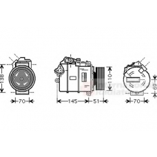 0600K384 VAN WEZEL Компрессор, кондиционер