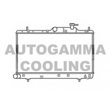 107249 AUTOGAMMA Радиатор, охлаждение двигателя